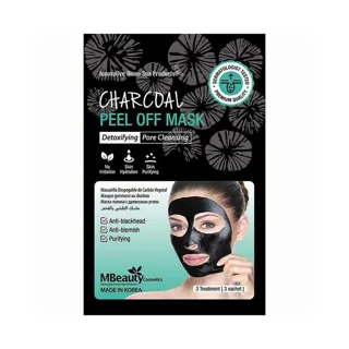 Crna detox peel off maska MB 3kom
