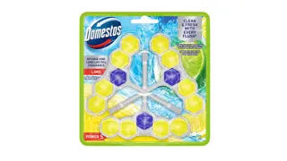 Wc osvezivac Domestos Limun 3X50g