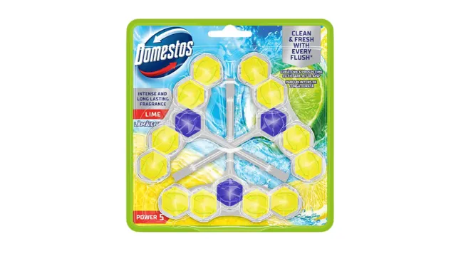 Wc osvezivac Domestos Limun 3X50g Domestos