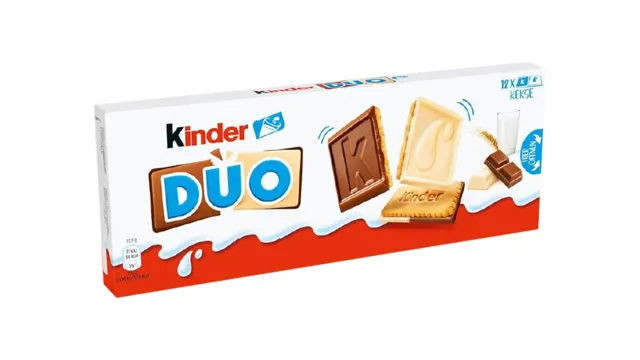 BISKVIT KINDER DUO T12 X 12 150gr KINDER