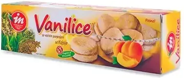 Aleksandrija bezgl.vanilice kajsija 180g Aleksandrija