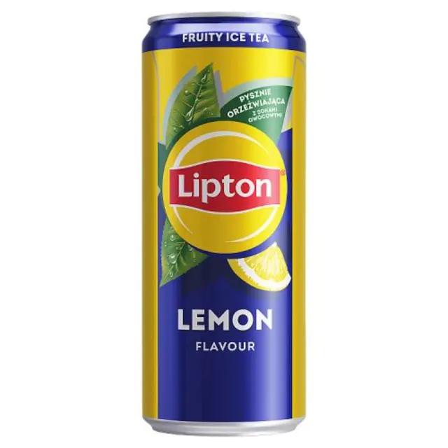 Ledeni caj Crni limun Lipton 0,33l CAN AQUA VIVA