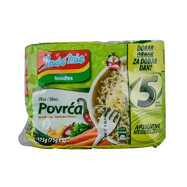 Supa inst.nudl.ukus pov.Indomie 5/1 375g Indomie