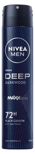 NIVEA MEN deo sprej DEEP DARKW.200ml OS