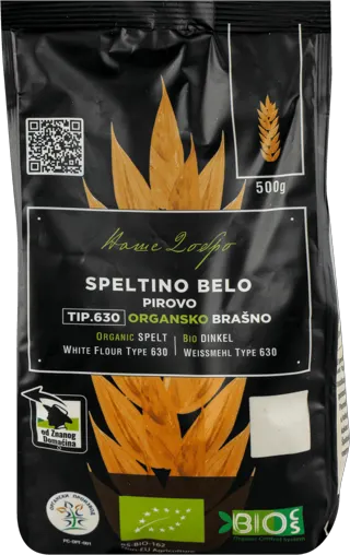 Bras.belo spelt.org.T630 Nase dobro 500g