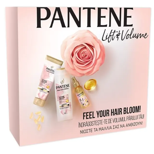 Set PANTENE Lift&Volume (balsam+shampoo+hair oil) 145 ml Nelt Co. DOO Beograd