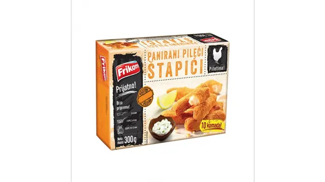 Panirani pileci stapici Frikom 300g Frikom