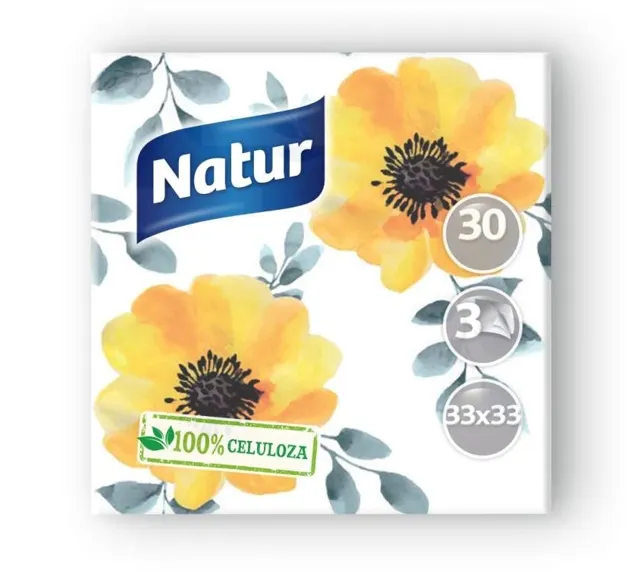 SALVETE DEZEN 33X33 30/1 NATUR NATUR