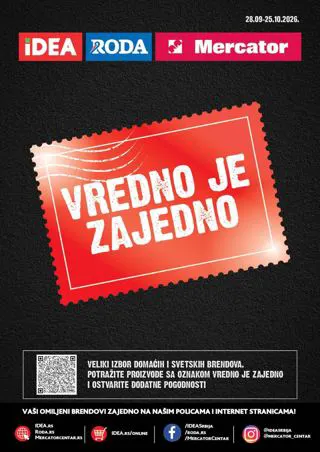 Idea katalog 28.09.–25.10., naslovna strana