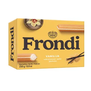 Keks Frondi vafl vanila 250g