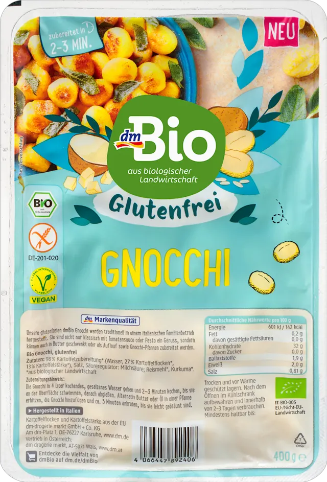 dmBio njoke 400g dmBio