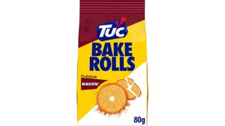 Dvopek Bake Rolls Bacon Tuc 80g