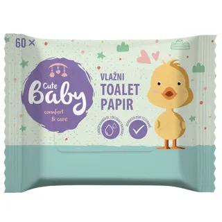Toalet.pap.dec.vlaz.Cute baby 60/1