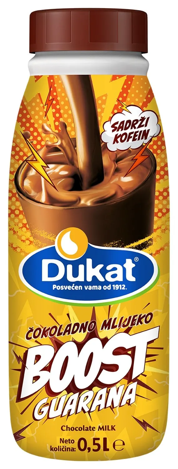 Dukat Čokoladno mleko Boost 0,5l DUKAT