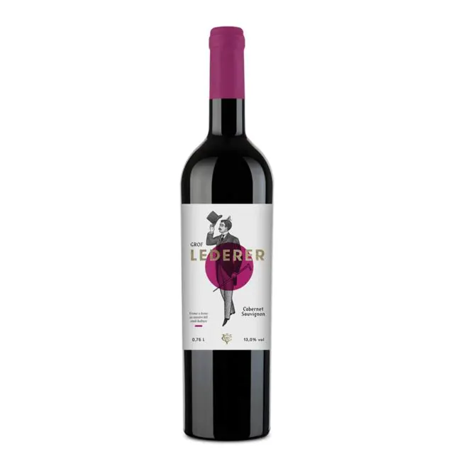Vino crno Cabernet Sauvig.Lederer 0.75l Vinoprodukt Coka