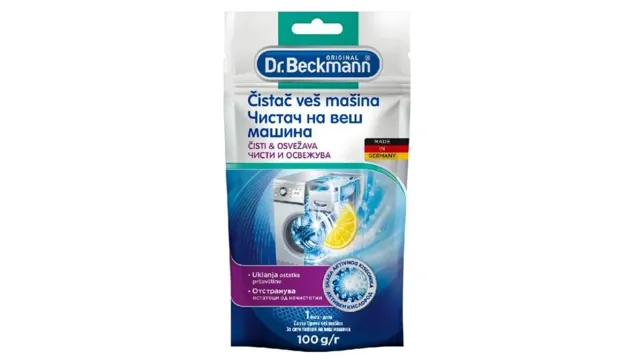 Dr.Beckmann Čistač veš mašina 100g Dr. Beckmann