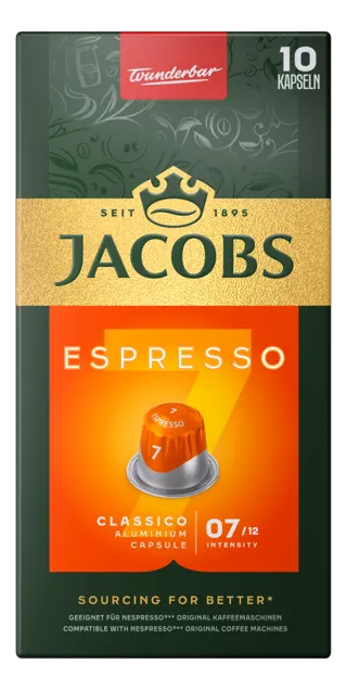 KAFA JACOBS KAPSULE NCC ESPRESSO CLASSIC 52G 10/1