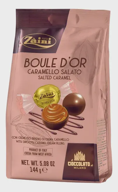 PRALINE KARAMELA ZAINI BOULE D'OR 144GR ZAINI