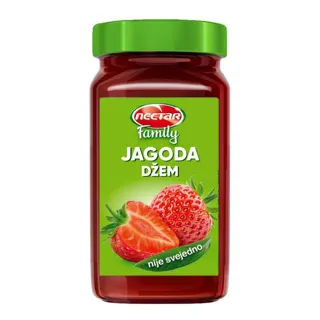 FAMILY DZEM JAGODA STK 600gr NECTAR