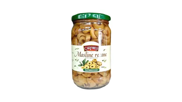 MASLINE ZELENE REZANE CARPINELLI 360G CARPINELLI