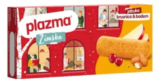 KEKS PLAZMA JABUKA-BRUSNICA 150GR