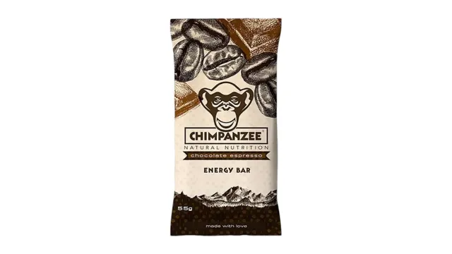 BAR ENERGY ČOK ESPRESSO 55G CHIMPAN CHIMPANZEE