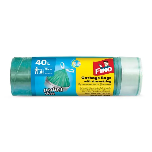 FINO kese za smeće u boji HD 40L 15Kom Fino