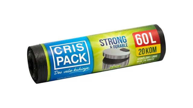 CRIS PACK KESE ZA SMECE 60L 20KOM BEZ TRAKE CRIS PACK