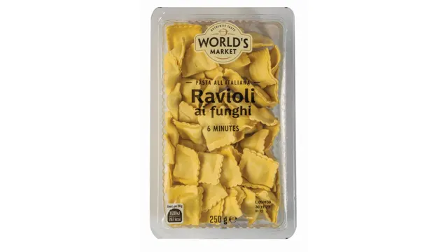 Svezi ravioli sa rikot/pecur.WM 250g Worlde's market