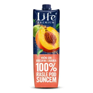 Sok bresk.jab.100% Nectar Life 1l brik