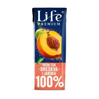 Sok breskva Nectar kids 100% 0,2l