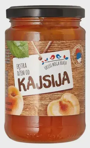 DŽEM EXTRA KAJSIJA 375G UMK