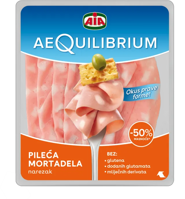 MORTADELA BELLA EMILIA SLAJS 120GR AEQUILIBRIUM AIA