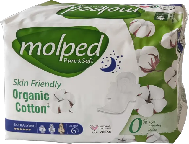 Molped ulošci Pure & Soft Night 6 kom MOLPED