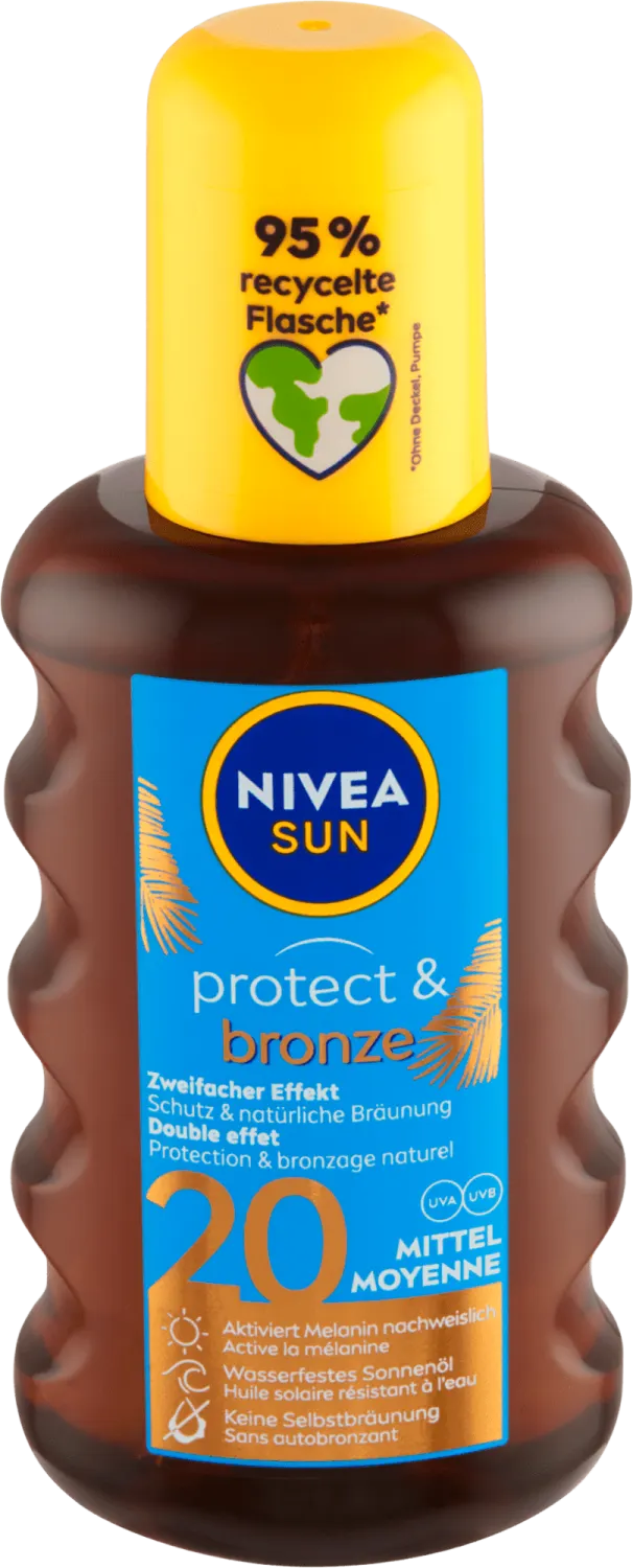NIVEA SUNprot&bronzeulje sp.spf20 200m 200 ml NIVEA SUN