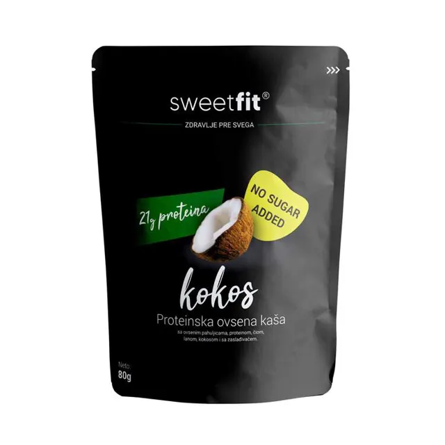 sweetfit kokos proteinski obrok 80g SWEETFIT