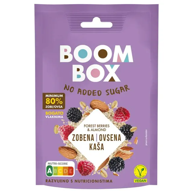 Ovsena kasa sum.voce badem Boom Box 60g Boom Box