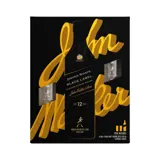 Whisky Johnnie Walker Black 0,7l+2 case