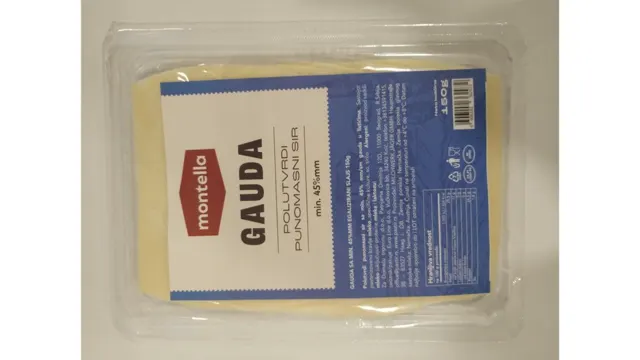 SIR MONTELLA GAUDA SLAJS 150 GR MONTELLA