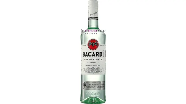 BACARDI CARTA BIANCA WHITE RUM 1L MOJE LANE