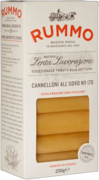 TESTO RUMMO CANNELLONI ALL UOVO 176 250gr
