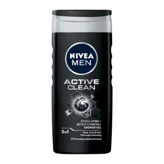 Gel za tusiranje NIVEA 0250 M Active clean