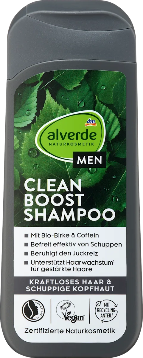 alverde MEN šampon Clean Boost 200ml alverde MEN