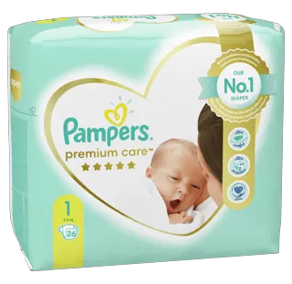 Pampers premium care pelene vel.1 26/1