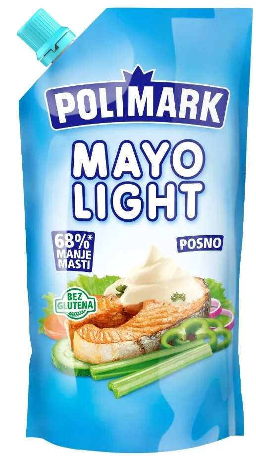 MAJONEZ LIGHT DOJP.280ML POLIMAR Polimark