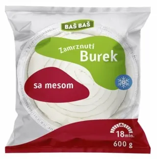 SMRZNUTI BUREK SA MESOM BAŠ BAŠ 600G