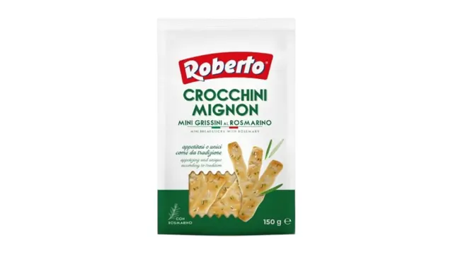 GRISINE RUZMARIN MINJON 150 GR ROBERTO ROBERTO