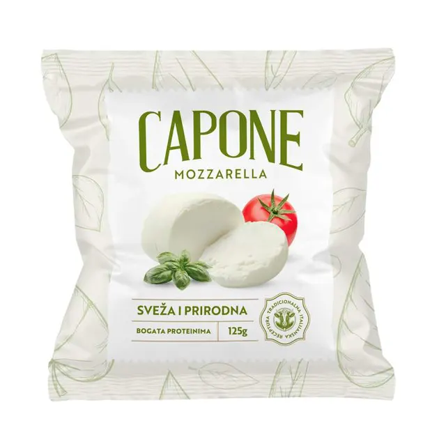SIR MOZZARELA CAPONE ''ITALIANA'' 125GR EKOFIL EKOFIL