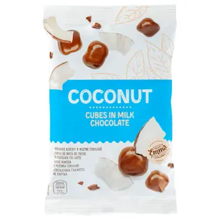 Drazeje kokos&mlecna cokolada Emma 150g