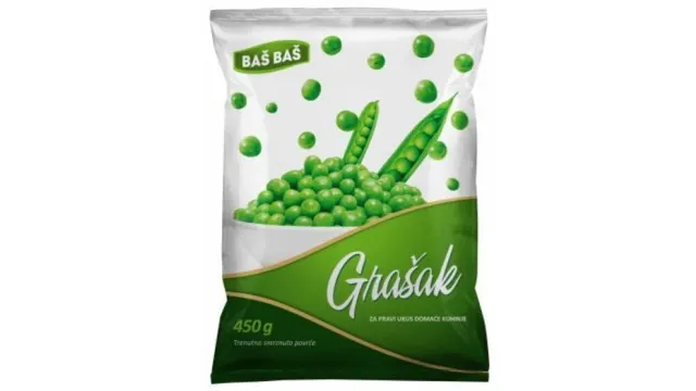 SMRZNUTO POVRĆE GRAŠAK BAŠ BAŠ ARETOL 450G BAS BAS